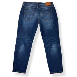 Lucky Brand Jeans Men 38x30 (ACTUAL 36x29) Blue 121 Slim Straight Denim Stretch